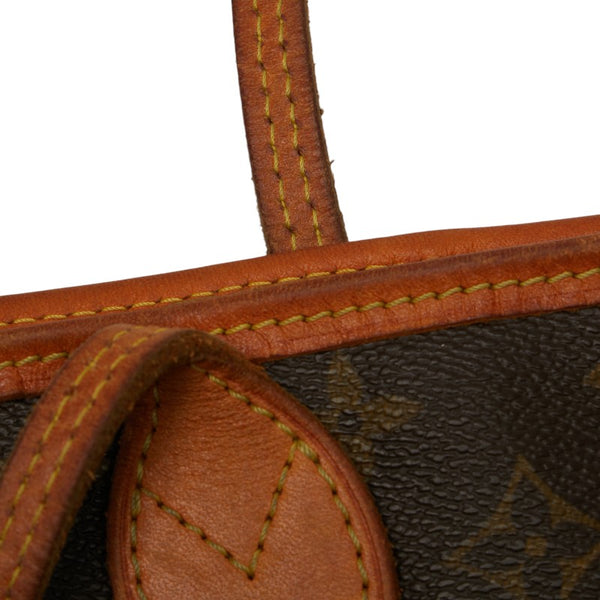 ルイ ヴィトン モノグラム ネヴァーフルGM トートバッグ ショルダーバッグ M40157 ブラウン PVC レザー レディース LOUIS VUITTON 【中古】