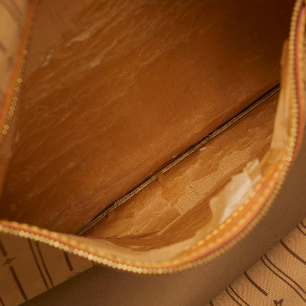 ルイ ヴィトン モノグラム ネヴァーフルGM トートバッグ ショルダーバッグ M40157 ブラウン PVC レザー レディース LOUIS VUITTON 【中古】