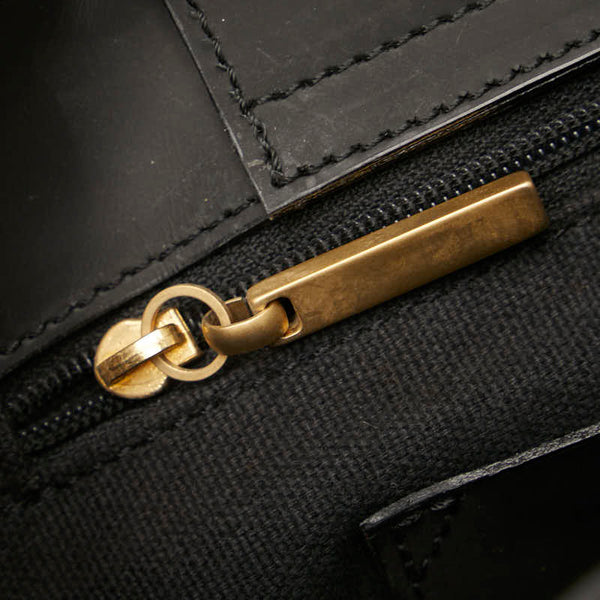 バーバリー ロンドン ハンドバッグ トートバッグ グレー ブラック キャンバス レザー レディース BURBERRY 【中古】