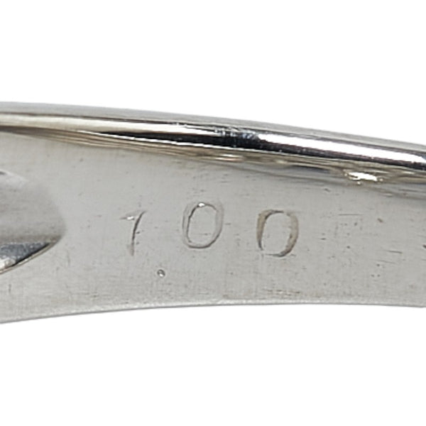 Pt900 プラチナ ダイヤ1.00ct リング 指輪 レディース 10.5号 【中古】