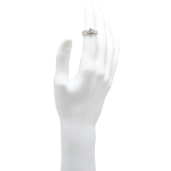 Pt900 プラチナ ダイヤ1.00ct リング 指輪 レディース 10.5号 【中古】
