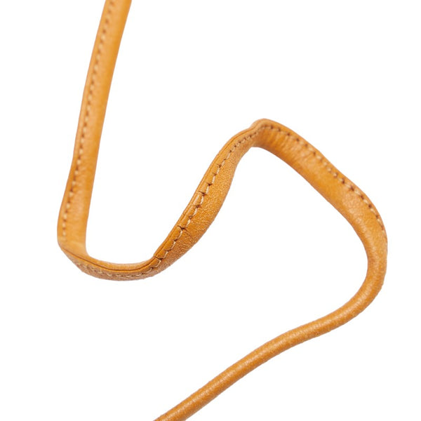 サンローラン 斜め掛け ショルダーバッグ ブラウン キャンバス レザー レディース SAINT LAURENT 【中古】