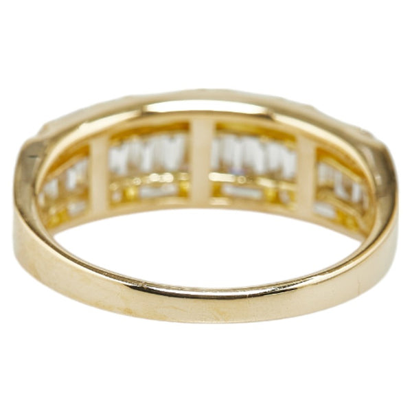 K18YG イエローゴールド ダイヤ1.00ct リング 指輪 レディース 11号 【中古】