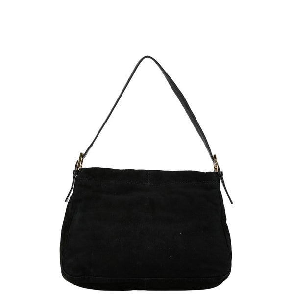 フェンディ ワンショルダーバッグ ハンドバッグ 26325 ブラック スウェード レザー レディース FENDI 【中古】