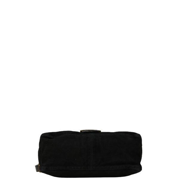 フェンディ ワンショルダーバッグ ハンドバッグ 26325 ブラック スウェード レザー レディース FENDI 【中古】