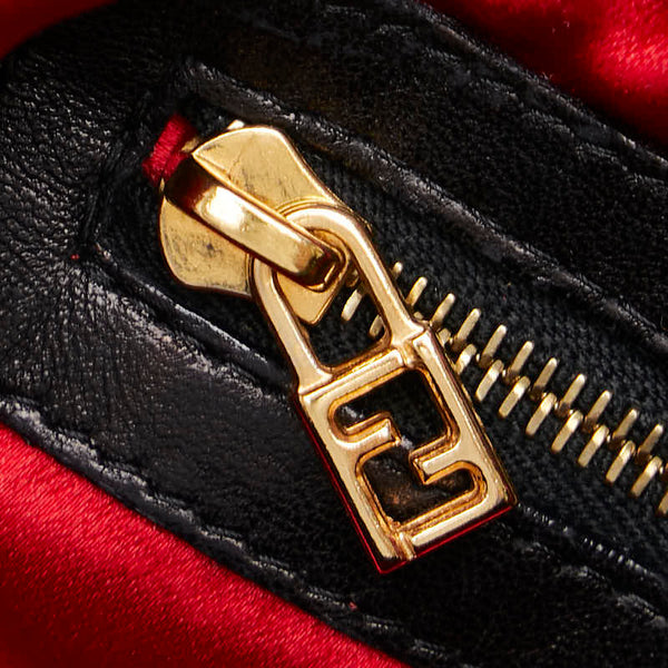 フェンディ ワンショルダーバッグ ハンドバッグ 26325 ブラック スウェード レザー レディース FENDI 【中古】