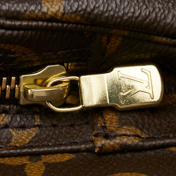 ルイ ヴィトン モノグラム モンスリGM リュック バックパック M51135 ブラウン PVC レザー レディース LOUIS VUITTON 【中古】