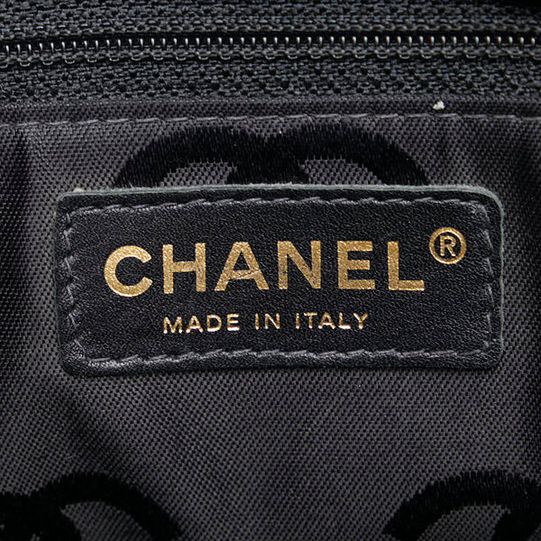シャネル マトラッセ ワイルドステッチ ココマーク ハンドバッグ トートバッグ ブラック ラムスキン レディース CHANEL 【中古】
