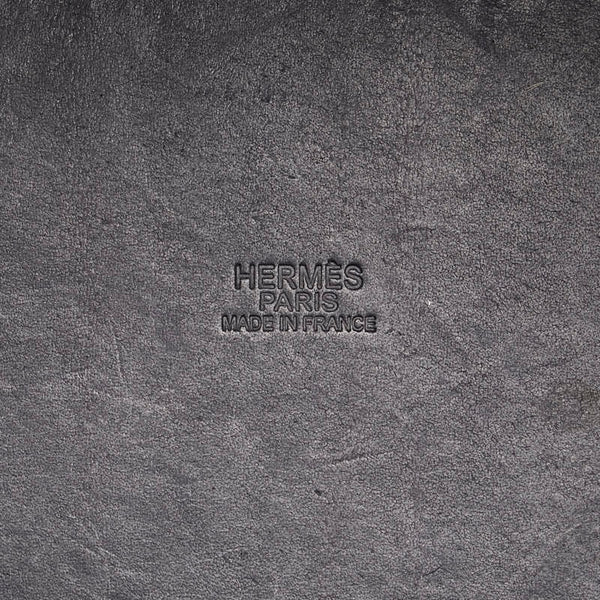 エルメス ピコタンPM ハンドバッグ ブラック パープル ヴォースイフト シェーブル レディース HERMES 【中古】