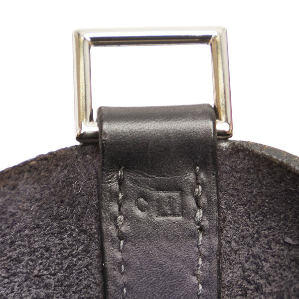 エルメス ピコタンPM ハンドバッグ ブラック パープル ヴォースイフト シェーブル レディース HERMES 【中古】