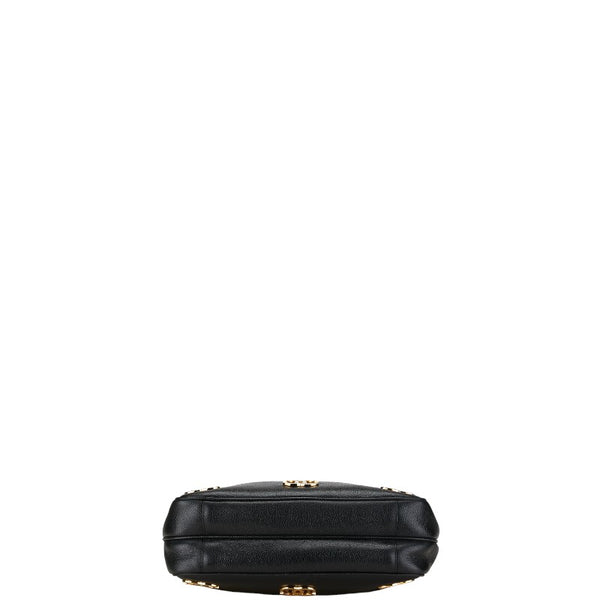 シャネル ココマーク ボール トートバッグ ハンドバッグ ブラック ゴールド レザー レディース CHANEL 【中古】