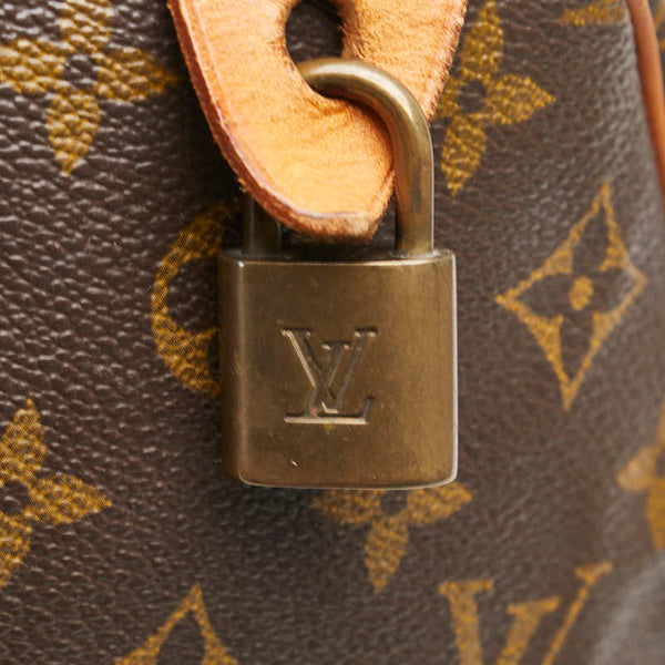 ルイ ヴィトン モノグラム スピーディ25 ハンドバッグ ミニボストンバッグ M41528 ブラウン PVC レザー レディース LOUIS VUITTON 【中古】