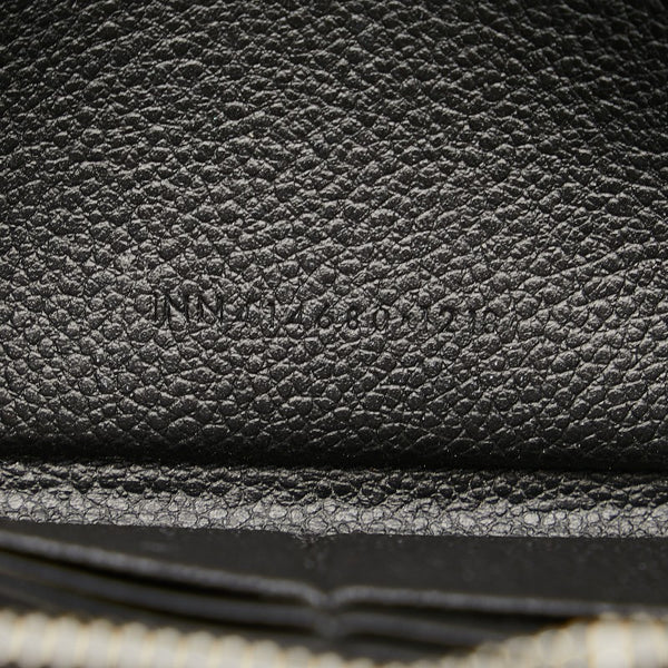 サンローラン フルジップウォレット 長財布 ブラック レザー レディース SAINT LAURENT 【中古】