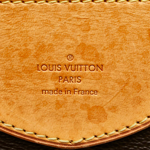 ルイ ヴィトン モノグラム ストレーザPM ハンドバッグ ショルダーバッグ M51186 ブラウン PVC レザー レディース LOUIS VUITTON 【中古】