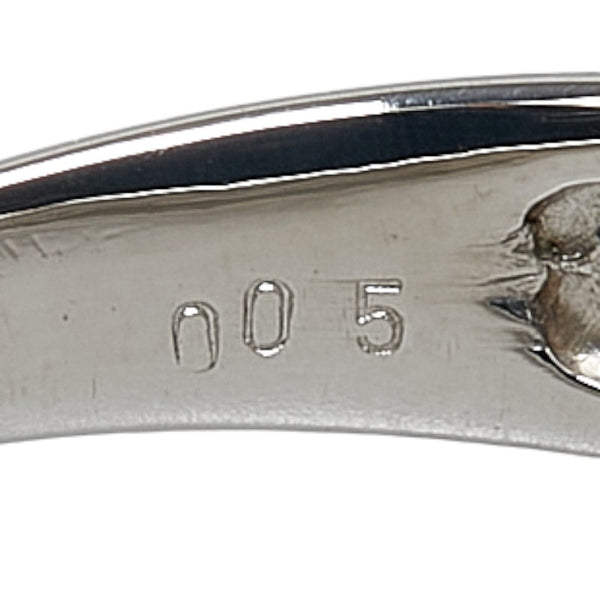Pt900 プラチナ タンザナイト ダイヤ0.05ct リング 指輪 レディース 13.5号 【中古】