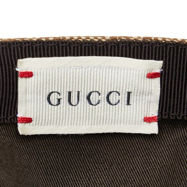 グッチ GGキャンバス シェリーライン ベースボールキャップ サイズ:L 56cm 481774 ベージュ キャンバス レディース GUCCI 【中古】