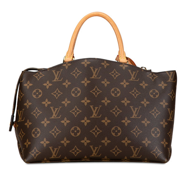 ルイ ヴィトン モノグラム グラン パレMM ショルダーバッグ M45898 ブラウン PVC レザー レディース LOUIS VUITTON 【中古】