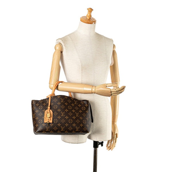 ルイ ヴィトン モノグラム グラン パレMM ショルダーバッグ M45898 ブラウン PVC レザー レディース LOUIS VUITTON 【中古】
