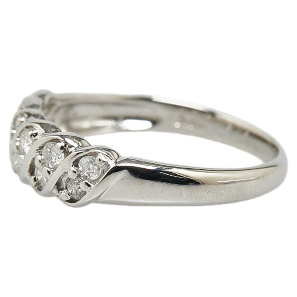 Pt900 プラチナ ダイヤ0.30ct リング 指輪 レディース 12号 【中古】