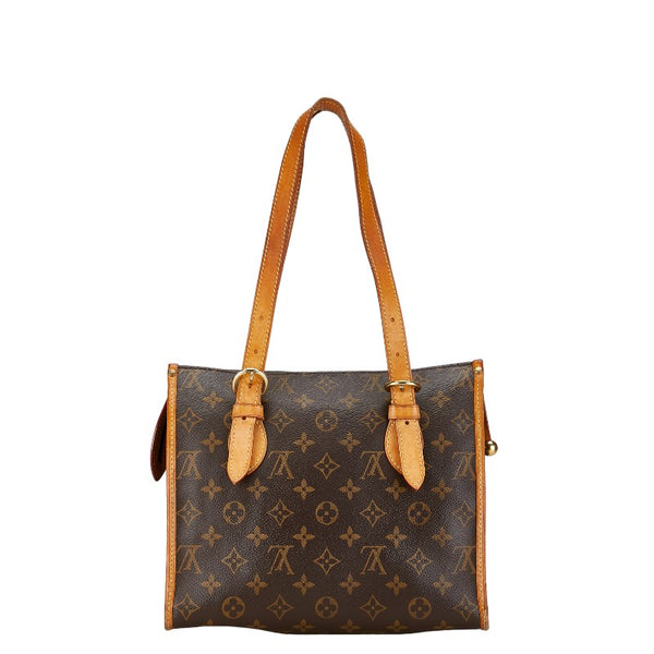 ルイ ヴィトン モノグラム ポパンクール オ ハンドバッグ トートバッグ M40007 ブラウン PVC レザー レディース LOUIS VUITTON 【中古】