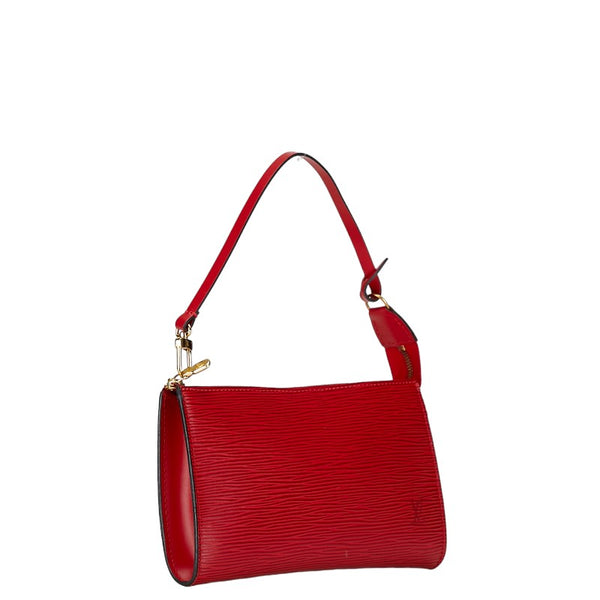 ルイ ヴィトン エピ ポシェット アクセソワール ポーチ M52947 カスティリアンレッド レザー レディース LOUIS VUITTON 【中古】