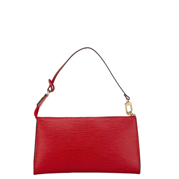ルイ ヴィトン エピ ポシェット アクセソワール ポーチ M52947 カスティリアンレッド レザー レディース LOUIS VUITTON 【中古】