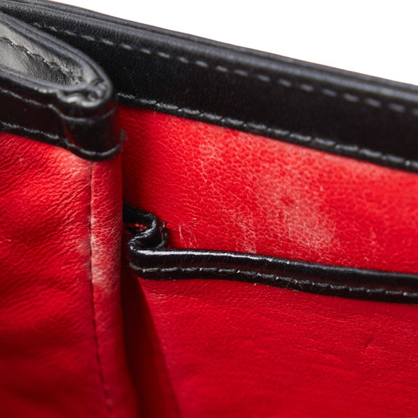 グッチ バンブー ハンドバッグ 000 2046 ブラック レザー レディース GUCCI 【中古】