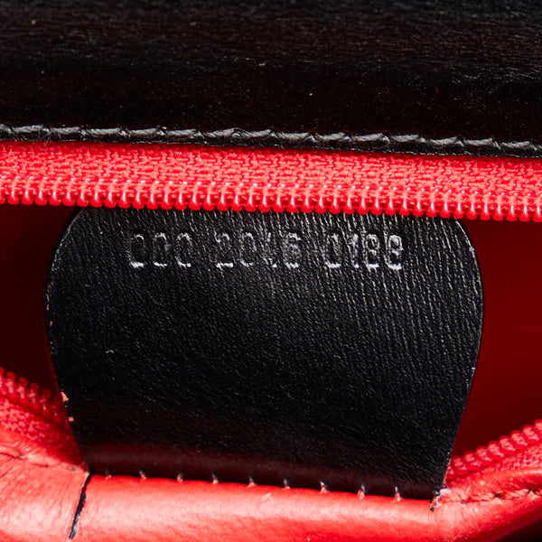 グッチ バンブー ハンドバッグ 000 2046 ブラック レザー レディース GUCCI 【中古】