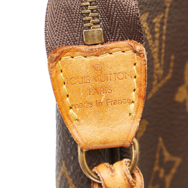 ルイ ヴィトン モノグラム ポシェット アクセソワール ハンドバッグ M51980 ブラウン PVC レザー レディース LOUIS VUITTON 【中古】