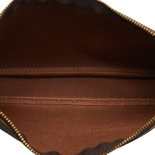 ルイ ヴィトン モノグラム ポシェット アクセソワール ハンドバッグ M51980 ブラウン PVC レザー レディース LOUIS VUITTON 【中古】