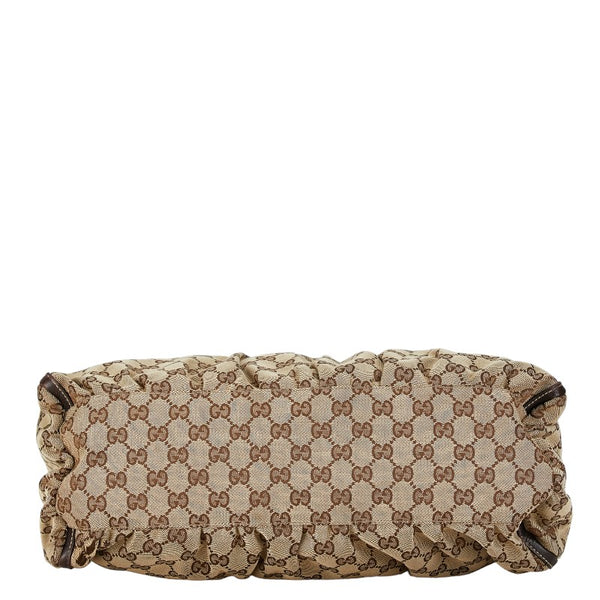 グッチ GGキャンバス アビー ワンショルダーバッグ 189833 ブラウン キャンバス レザー レディース GUCCI 【中古】