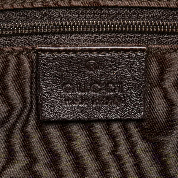 グッチ GGキャンバス アビー ワンショルダーバッグ 189833 ブラウン キャンバス レザー レディース GUCCI 【中古】