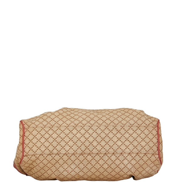 グッチ GGキャンバス スーキー ハンドバッグ トートバッグ 211944 ピンク ブラウン キャンバス レザー レディース GUCCI 【中古】