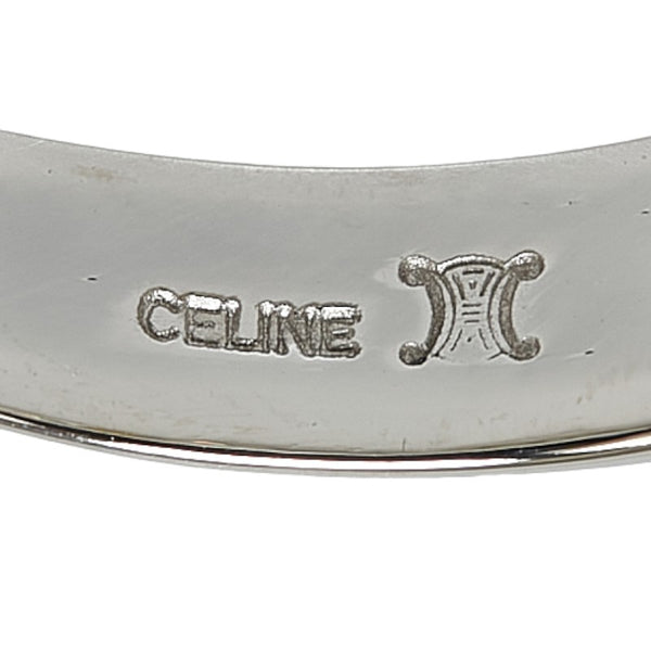 セリーヌ トリオンフ マカダム リング 指輪 Pt900 プラチナ K18YG イエローゴールド コンビ レディース CELINE 【中古】