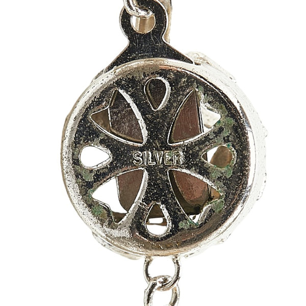 SV925 シルバー アコヤパール7.5～8mm ネックレス レディース 【中古】