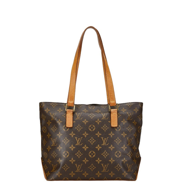 ルイ ヴィトン モノグラム カバピアノ ハンドバッグ トートバッグ M51148 ブラウン PVC レザー レディース LOUIS VUITTON 【中古】