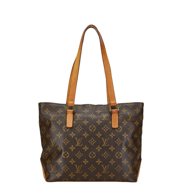 ルイ ヴィトン モノグラム カバピアノ ハンドバッグ トートバッグ M51148 ブラウン PVC レザー レディース LOUIS VUITTON 【中古】