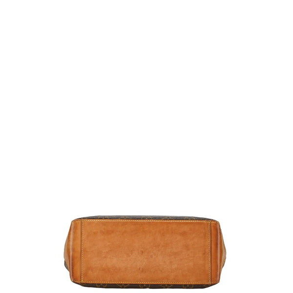 ルイ ヴィトン モノグラム カバピアノ ハンドバッグ トートバッグ M51148 ブラウン PVC レザー レディース LOUIS VUITTON 【中古】