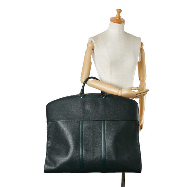ルイ ヴィトン タイガ  ベーリング ガーメントバッグ ハンドバッグ M30134 グリーン レザー メンズ LOUIS VUITTON 【中古】