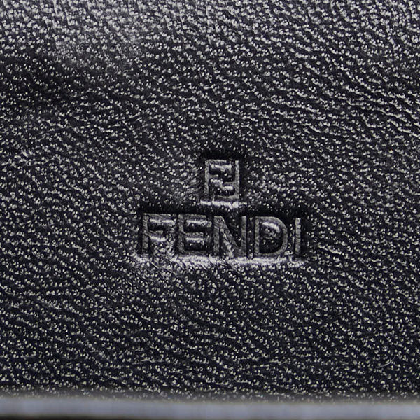 フェンディ ズッカ コインケース 8M0070 ブラウン キャンバス レディース FENDI 【中古】