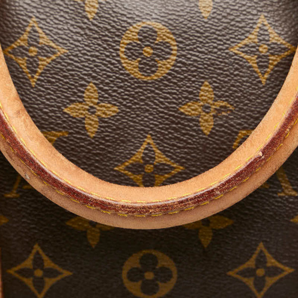 ルイ ヴィトン モノグラム キーポル50 ボストンバッグ M41426 ブラウン PVC レザー レディース LOUIS VUITTON 【中古】