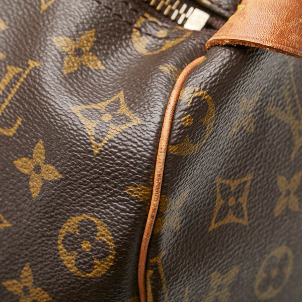 ルイ ヴィトン モノグラム キーポル50 ボストンバッグ M41426 ブラウン PVC レザー レディース LOUIS VUITTON 【中古】