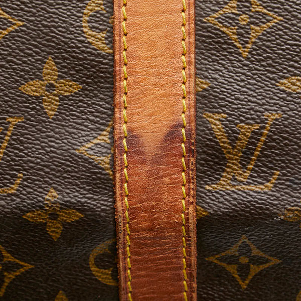 ルイ ヴィトン モノグラム キーポル50 ボストンバッグ M41426 ブラウン PVC レザー レディース LOUIS VUITTON 【中古】
