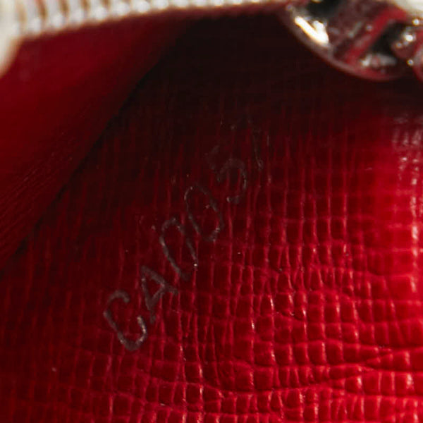 ルイ ヴィトン エピ ポシェットクレ コインケース 小銭入れ M63807 カスティリアンレッド レザー レディース LOUIS VUITTON 【中古】