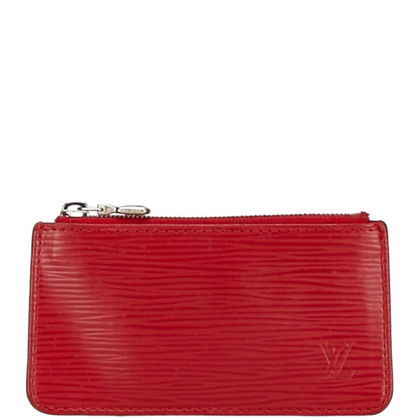 ルイ ヴィトン エピ ポシェットクレ コインケース 小銭入れ M63807 カスティリアンレッド レザー レディース LOUIS VUITTON 【中古】