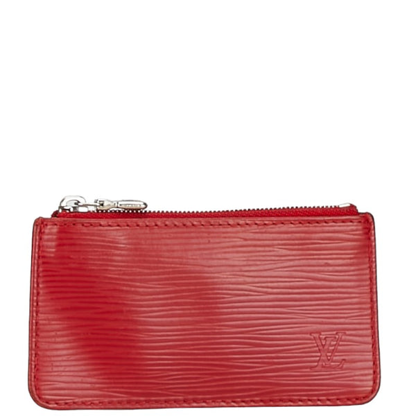 ルイ ヴィトン エピ ポシェットクレ コインケース 小銭入れ M63807 カスティリアンレッド レザー レディース LOUIS VUITTON 【中古】