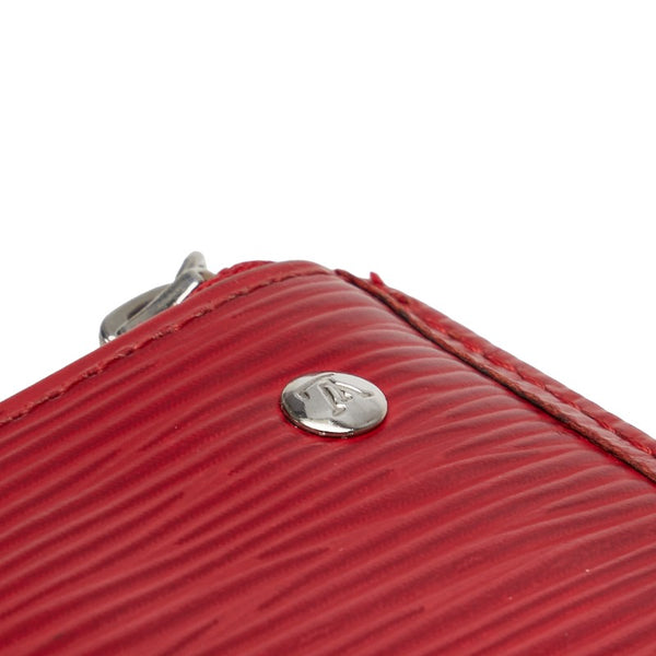 ルイ ヴィトン エピ ポシェットクレ コインケース 小銭入れ M63807 カスティリアンレッド レザー レディース LOUIS VUITTON 【中古】