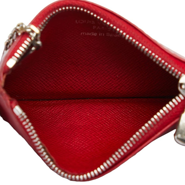 ルイ ヴィトン エピ ポシェットクレ コインケース 小銭入れ M63807 カスティリアンレッド レザー レディース LOUIS VUITTON 【中古】