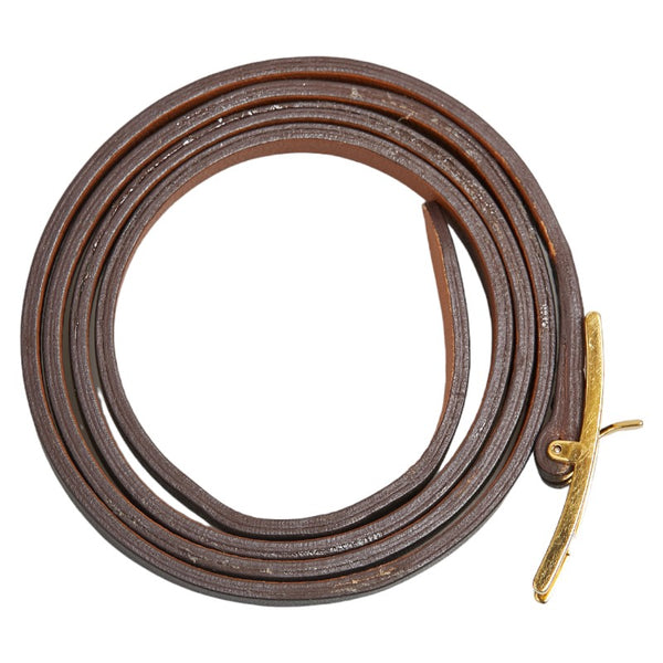 エルメス アピ3 ブレスレット ブラウン レザー レディース HERMES 【中古】