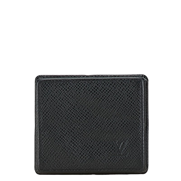 ルイ ヴィトン タイガ ポルトモネ ボワット コインケース M30382 アルドワーズ ブラック レザー レディース LOUIS VUITTON 【中古】